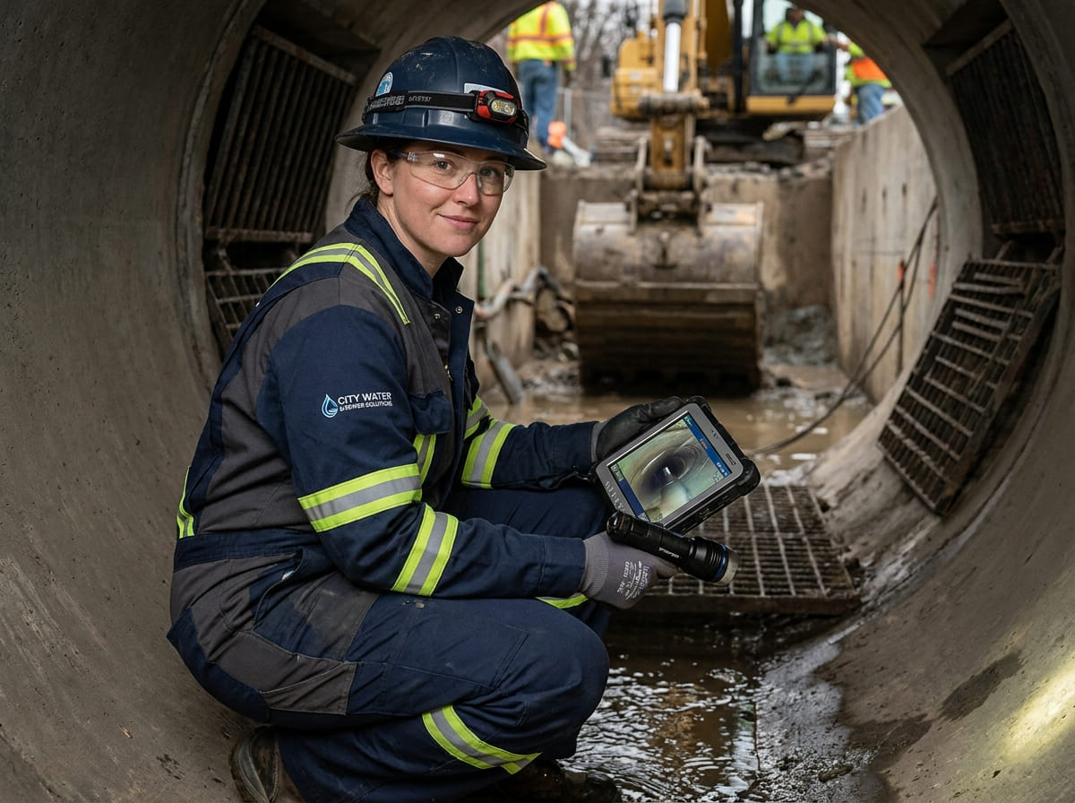 Sewer Line Inspection & Replacement in Palmer